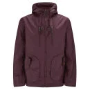 Brave Soul Men's Sweden Jacket - Burgundy - S - Burgundy Image 1