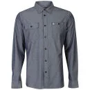 Farah 1920 Men's Ardleigh Shirt - Navy/Chambray - S Image 1