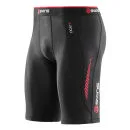 Skins Men's A200 1/2 Tights - Black/Fierce Red - S - Black/Fierce Red Image 1