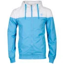 Carter Men's Fleece Lined Nylon Jacket - White/Electric Blue - S - White/Electric Blue Body Image 1