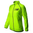 New Balance Women's NBX Hi Viz Beacon Jacket - Hi Vis Yellow - S - Hi Vis Yellow Image 1