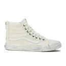Vans Women's SK8-Hi Slim Zip Overwashed Hi-Top Trainers - Blanc de Blanc - 3 - White Image 1