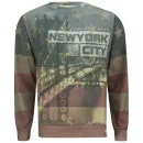 Soul Star Men's Avenue City Sweatshirt - Blue - S - Blue Image 1