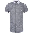 D-Struct Men's Check Shirt - Black - S - Black Image 1