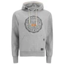 Crosshatch Men's Heyton Printed Hoody - Grey Marl - S - Grey Image 1