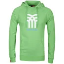 Fenchurch Men's Sweatshirt Icon Hoody - Kelly Green/White/Marine - S - Kelly Green/White/Marine Image 1