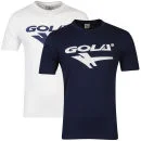 Gola Men's 2-Pack T-Shirts - Navy/White - S - Navy/White Image 1