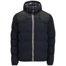 Soul Star Men's Swoosh Jacket - Navy - S - Blue Image 1