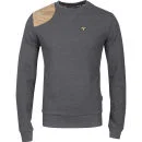 Le Breve Men's Fright Crew Neck Sweat - Black Marl - S - Black Marl Image 1