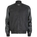 Brave Soul Men's Detroit Jacket - Black - S - Black Image 1
