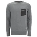 Boxfresh Men's Halle Sweatshirt - Grey Marl - S - Grey Image 1