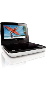 Philips PD7030/05 7-inch Portable DVD Player inc Car Adapter Image 1
