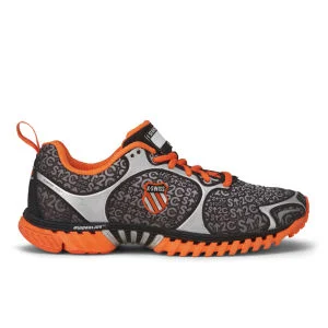 K-Swiss Men's Kwicky Blade-Light Running Shoes - Black/Silver/Orange - 5.5 - Black/Silver/Orange Image 1