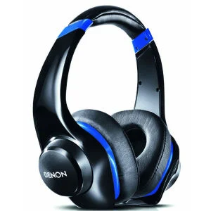 Denon Urban Raver AH-D320 Headphones - Black/Blue Image 1