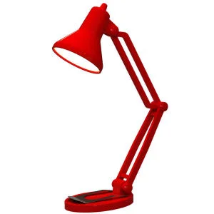 Mini Retro Style Desk Lamp Book Light - Red Image 1
