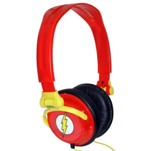 iHip DC Comics Flash Folding Headphones Image 1
