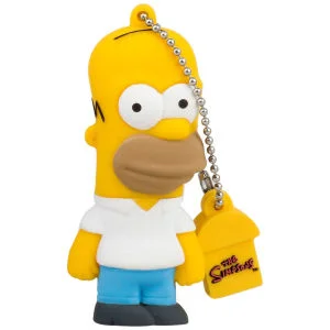 Tribe USB Flash Drive 8GB - Homer Simpson Figure Image 1