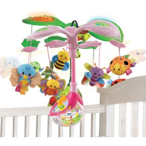 Vtech Sing and Soothe Mobile - Pink Image 1