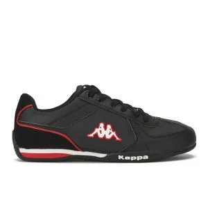 Kappa Men's Gara 2 Trainers - Black/Red/White - 6 - Black/Red/White Image 1