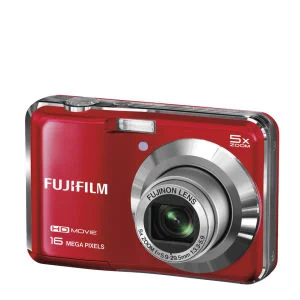 Fujifilm FinePix AX650 Compact Digital Camera (16MP, 5x Optical Zoom, 2.7 Inch LCD) - Red Image 1
