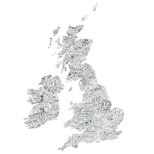 UK Word Map Image 1