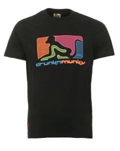 Drunknmunky Men's Embroidered OG T-Shirt - Black - S - Black Image 1