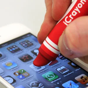 iCrayon Touch Stylus for Mobile Devices - Red Image 1
