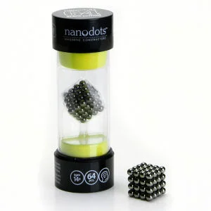 Nanodots Magnetic Constructors Black - 64 Dots Image 1