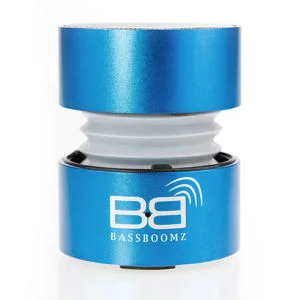 BassBoomz High Performance Portable Bluetooth Speaker - Blue Image 1