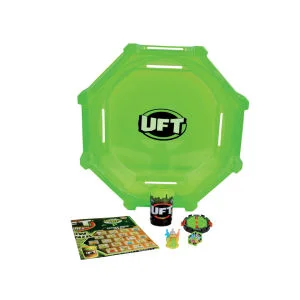 The Trash Pack Ultimate Fighting Trashies Glow Mania Battling Arena with 1 Spin Bin Image 1