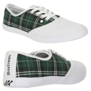 Boxfresh Men's Bobon Pump - White/Green - 6 - Green Image 1