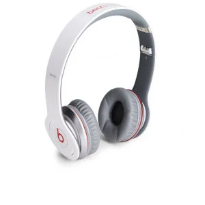 Beats by Dr. Dre: Solo HD with Control Talk Headphones from Monster - White Image 1
