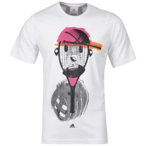 adidas Men's Gameboy T-Shirt - White - XS - White Image 1