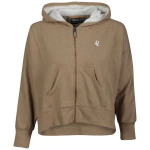 Soul Cal Women's Batwing Hooded Zip - Golden Tan - 6 - Golden Tan Image 1