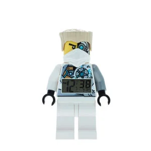 LEGO Ninjago Zane Minifigure Alarm Clock Image 1