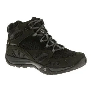Merrell Women's Azura Mid Gore Tex Hiking Boots - Black/Grey - 4 - Black/Grey Image 1