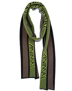 Animal 'Swabian' Engineered Stripe Scarf Image 1