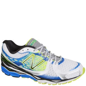 New Balance Men's M1080 v3 Neutral Running Trainer - White/Blue - 8 - White/Blue Image 1