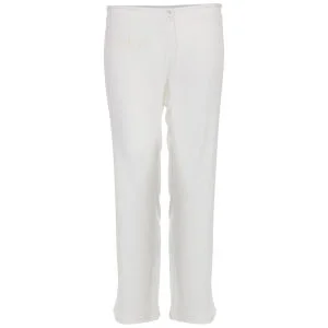 Chloe Women's Casual Wide Leg Trousers - White - 10 - White Image 1
