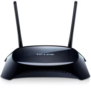 TP-Link TD-VG3631 300Mbps Wireless N VoIP ADSL2+ Modem Router (Black) Image 1
