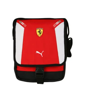 Puma Men's Ferrari Replica Portable Bag - Rosso/White/Black Image 1