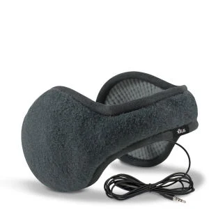 180s Men's Tec Fleece Headphone Earwarmers - Black Soot/Steel Grey - One Size Image 1
