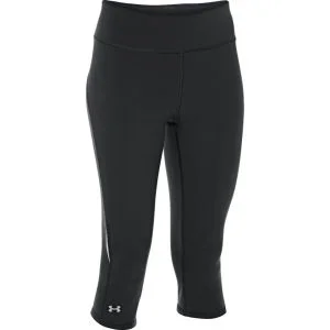 Under Armour Women's UA Stunner Capri Tights - Black/Reflective - XS - Black/Reflective Image 1