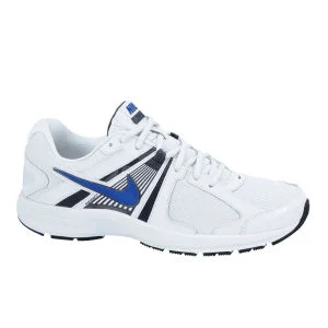 Nike Men's Dart 10 Trainers - White/Hypblu - 7 - White Image 1