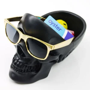 BLACK SKULL TIDY Image 1