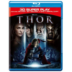 Thor: Super Play (Includes 3D Blu-ray, 2D Blu-ray and Digital Copy) Image 1