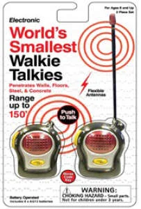 World's Smallest Walkie Talkie Image 1