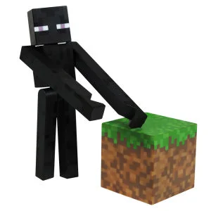 Minecraft - 3 Inch Enderman Figure Image 1