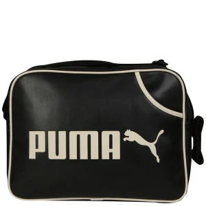 Puma Men's Campus Reporter Bag - Black/Birch Image 1