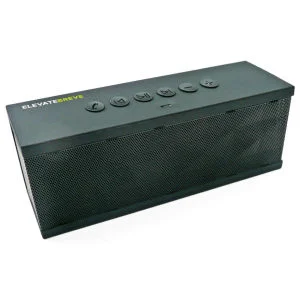 The Elevate Breve Portable Bluetooth Speaker - Black Image 1